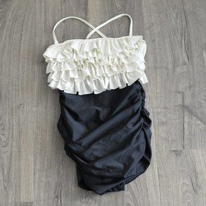 Albion fit Retro Style one piece suit xs